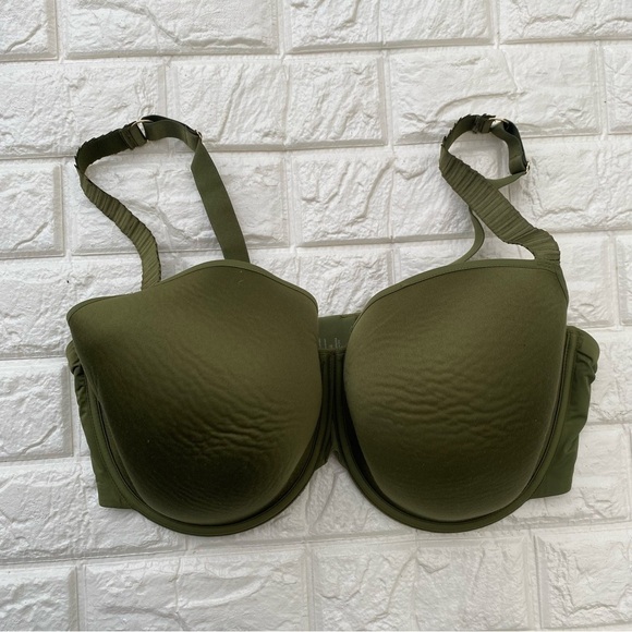 Third Love 24/7 Classic T Shirt Bra in Forest Green  SZ 40F - Picture 1 of 6